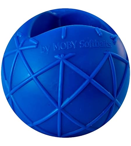 Lasama Moby Dog Ball frei von giftigen Weichmachern und giftigen Inhaltsstoffen Hundeball (Blau) von Lasama