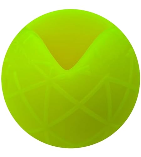 Lasama Moby Dog Ball frei von giftigen Weichmachern und giftigen Inhaltsstoffen Hundeball (Neon Gelb) von Lasama