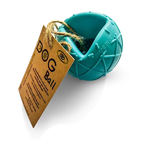 Lasama Moby Dog Ball frei von giftigen Weichmachern und giftigen Inhaltsstoffen Hundeball (Türkis) von Lasama