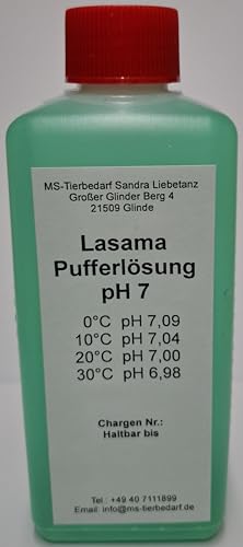 Lasama Pufferlösung/Eichlösung pH7 500 ml Kalibrierlösung von Lasama