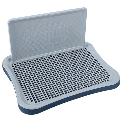 Hundeköpfchen, 20x16 Zoll spritzsicherer Hundetoilette mit Wand, abnehmbar und leicht zu reinigen Haustiervorräte für Zuhause, Haustiergeschäft Innentöpfchen Töpfchen Hundeköpfchen, 20x16 Zoll spritzsicherer Hundetoilette mit Wand, abnehmbar und leicht zu reinigen Haustiervorräte für Zuhause, Haustiergeschäft Innentöpfchen Töpfchen von Latebebebe
