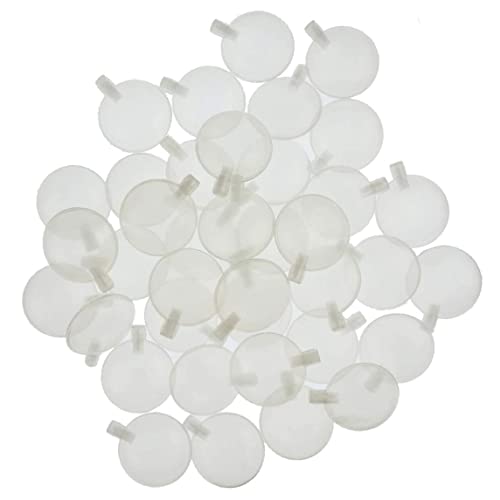Latebebebe Quietschers Spielzeugreparatur Fix Noise Maker Ersatz für Hundetier Baby Spielzeug Reparaturschuhe Pfeife 50pcs von Latebebebe
