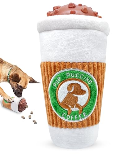 Laugh with pets pup puccino Hundespielzeug mit Kaffee-Leckerlis Laugh with pets pup puccino Hundespielzeug mit Kaffee-Leckerlis von Laugh with pets