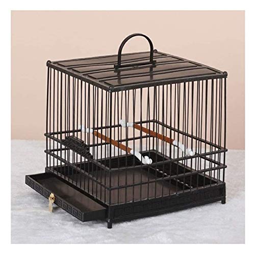 Vogelkäfig Reise Papageienkäfig, Geschenk für Vogelliebhaber Flugkäfig Vogelkäfig aus Kunststoff (A) von Lavendre
