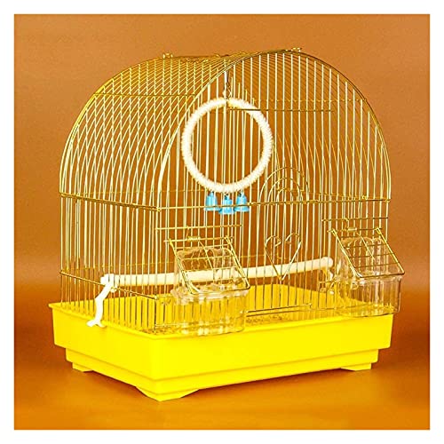 Vogelkäfig Reise Papageienkäfig, Geschenk für Vogelliebhaber Kleiner Vogelkäfig für Wellensittich Finch Lovebird Tragbarer Kleiner Vogel Reisekäfig (A) von Lavendre