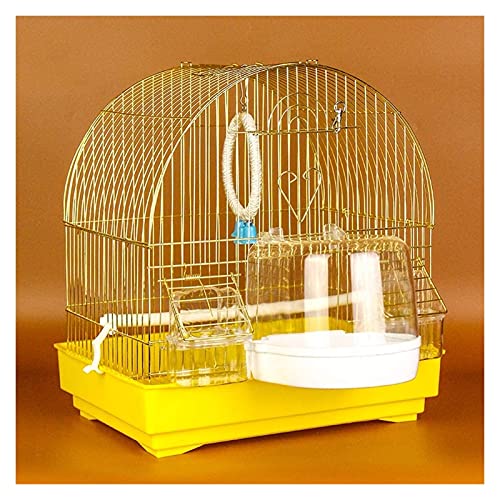 Vogelkäfig Reise Papageienkäfig, Geschenk für Vogelliebhaber Kleiner Vogelkäfig für Wellensittich Finch Lovebird Tragbarer Kleiner Vogel Reisekäfig (B) von Lavendre