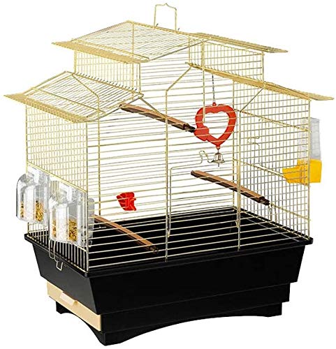 Vogelkäfig Reise Papageienkäfig, Geschenk für Vogelliebhaber Vogelkäfig Big Parrot Cage Pet Home (B) von Lavendre