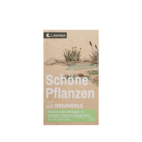 Lawana Schöne Pflanzen, 500 g - Natürliche Nährstoff-Kugeln für kraftvollen Wuchs und üppige Blüten von Lawana