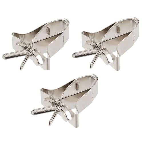 3pcs Vogelkäfig -Lebensmittelhalter Edelstahl Cleiebone Halter für Obst und Gemüse Lebensmittelklammern für Papageien, Hamster, Ratten |.Clips 3pcs Vogelkäfig -Lebensmittelhalter Edelstahl Cleiebone Halter für Obst und Gemüse Lebensmittelklammern für Papageien, Hamster, Ratten |.Clips von Lawnrden