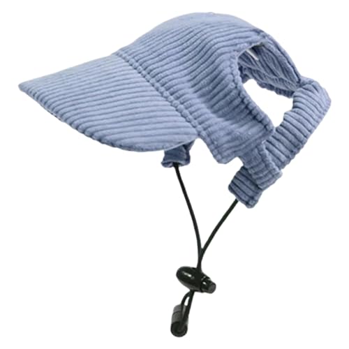 Hund Sonnenhut, verstellbare Hunde Baseballkappe mit Ohrlöchern, Sonnenschutz Strandhut mit vorderem Rand, tragbare Hüte für Hunde 3, 5-7, 5 kg, blau, Sofa-Lipperungen Hund Sonnenhut, verstellbare Hunde Baseballkappe mit Ohrlöchern, Sonnenschutz Strandhut mit vorderem Rand, tragbare Hüte für Hunde 3, 5-7, 5 kg, blau, Sofa-Lipperungen von Lawnrden