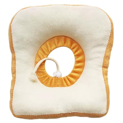 Katzenkegelkragen weiche, niedliche Toastkragen für Katzen nach der Operation, einstellbare Haustierhalskegel, um Nicht mehr für Kätzchen/Kleinhund zu lecken | Kragen Katzenkegelkragen weiche, niedliche Toastkragen für Katzen nach der Operation, einstellbare Haustierhalskegel, um Nicht mehr für Kätzchen/Kleinhund zu lecken | Kragen von Lawnrden