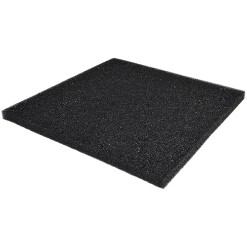 Lawnrden Aquariumfilterschwamm verdickte Hochdichte Baumwoll-Biofilter-Medienblock 20x20x1in Präfilterschwamm für Aquariumfischtank, | von Lawnrden