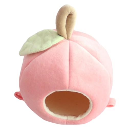 Lawnrden Hamsterbett kleine Tiere Fleece Haus süßer Pfirsich Winter warmes Meerschweinchen -Versteck, Meerschweinchen -Versteck Lawnrden Hamsterbett kleine Tiere Fleece Haus süßer Pfirsich Winter warmes Meerschweinchen -Versteck, Meerschweinchen -Versteck von Lawnrden