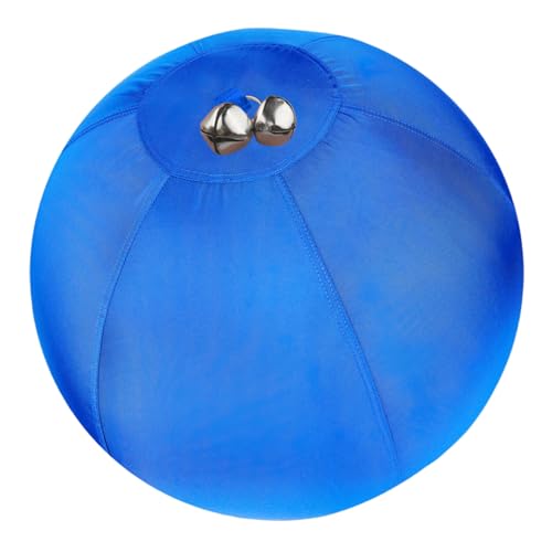Lawnrden Hüterball für Hunde, Hütten Ball für Hunde mit Bell PVC mit Reißverschluss in Polyesterabdeckung kratzfestes interaktives Mehrzweckspielzeug für Pferd & Schafe von Lawnrden