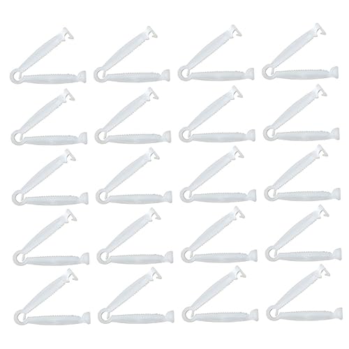 Lawnrden Nabelschnurclips für Welpen, Einweg -Nabelschnur -Klemme Klärte kleine Geburtsklammern für Welpen 20pcs Lawnrden Nabelschnurclips für Welpen, Einweg -Nabelschnur -Klemme Klärte kleine Geburtsklammern für Welpen 20pcs von Lawnrden