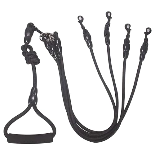Multi -Griff -Hunde -Leine 360 ° Dreh 4 in 1 Haustier Walking Multi -Hunde -Leine mit gepolstertem Griff Abnehmbarer Hundeleine für Haustier Walking and Training Haustierliebhaber Geschenkhunde Lei Multi -Griff -Hunde -Leine 360 ° Dreh 4 in 1 Haustier Walking Multi -Hunde -Leine mit gepolstertem Griff Abnehmbarer Hundeleine für Haustier Walking and Training Haustierliebhaber Geschenkhunde Lei von Lawnrden