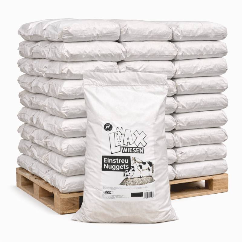 Einstreu Nuggets 500kg Palette Einstreu Nuggets 500kg Palette von Lax