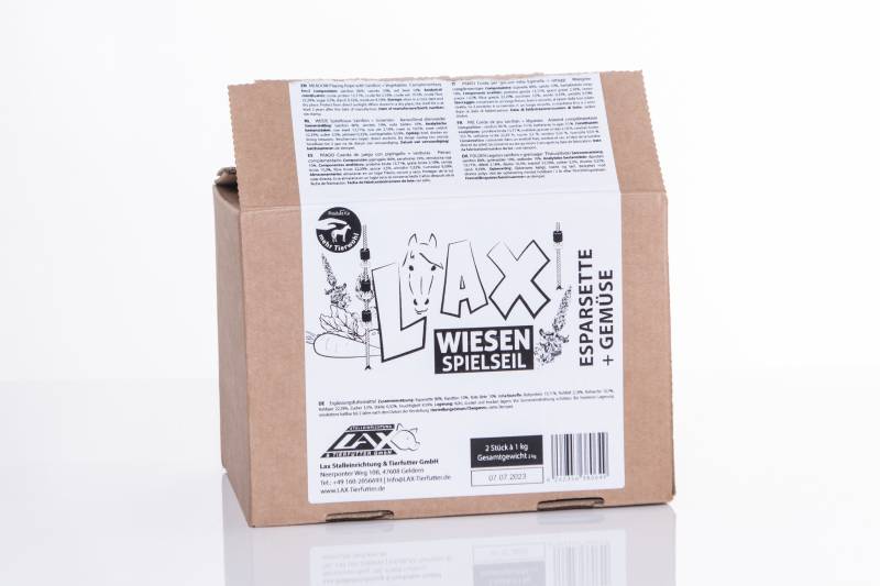 LAX Esparsette + Gemüse Blöcke mit Loch - 3 Kg von Lax