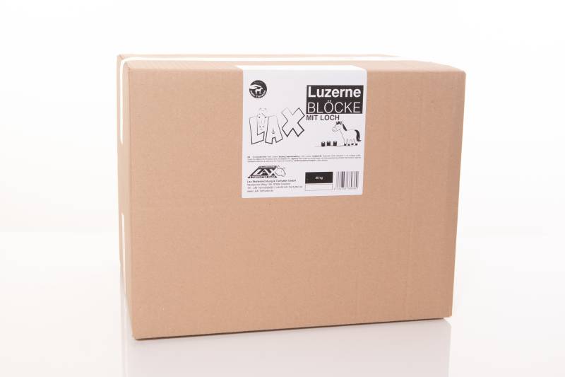 Lax Luzerne Blöcke mit Loch - 25 kg Pack von Lax