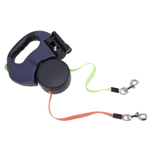 Ausleitbare Haustierleine, Ergonomisches Griff Dehnbarem Dehnbarem Hunden für Hunde Einrückbarer Leine (Blue) von Lazmin112
