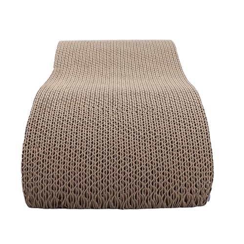 Lazmin112 Cat Scratch Board Premium -Wellkarton Ideal für Pfotenwartung und Muskelaufbau (M-Typ) von Lazmin112