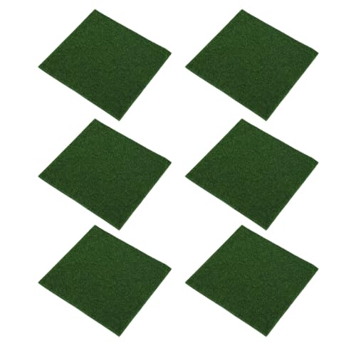 Lazmin112 Hühnchen -Nistpolster, Wiederverwendbare Künstliche Grasnistkastenpolster, die Einfach zu Verwenden zu Verwenden, Weich für Hühnermantelbettwäsche (6pcs Pack) von Lazmin112