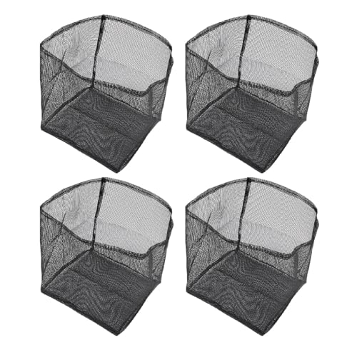 Lazmin112 Wasserteichpflanzbeutel Flexible PVC -Maschenpflanztöpfe für Gartenteich Wiederverwendbarer Lilienpflanztopf für Teich, 4pcs Atmungsaktive Wassergarten -Teichpflanzentopf für (Quadrat) von Lazmin112