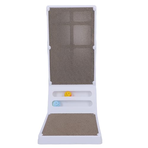 Vertikale Schablone der Katzen, groß Schützen die Wand vor Geschützten Möbelwand die Stabile Katzenkratzer für Innenkatzen (White) von Lazmin112