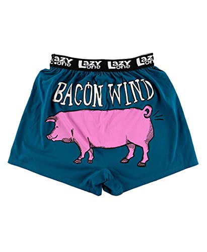Lazy One 0841654124151 Lustige Boxershorts mit Tiermotiv, lustiges Geschenk für Männer - Mehrfarbig - Large von Lazy One
