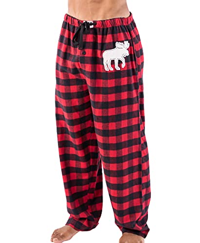 Lazy One Flanell-Pyjamahose für Herren, separate Herrenhose, Loungehose, Elchkariert, Größe L Lazy One Flanell-Pyjamahose für Herren, separate Herrenhose, Loungehose, Elchkariert, Größe L von Lazy One