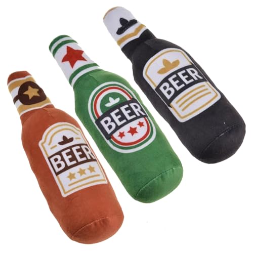 Lckiioy , Quietschendes Spielzeug in Bierflaschenform, zum Kauen, Zur Zahnreinigung, Kauspielzeug, Haustierbedarf Lckiioy , Quietschendes Spielzeug in Bierflaschenform, zum Kauen, Zur Zahnreinigung, Kauspielzeug, Haustierbedarf von Lckiioy