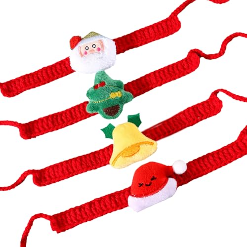 4PCS Weihnachtsfest Strickschals Warmer Streifen Krawatten Neujahrsschal Für Urlaubsfeiern 4PCS Weihnachtsfest Strickschals Warmer Streifen Krawatten Neujahrsschal Für Urlaubsfeiern von Ldabrye