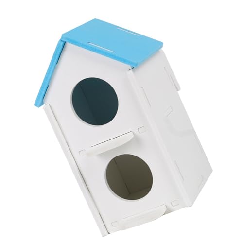 Kolibrikäfig Sitzstange Ständer Nest Käfig Holz Nistkasten Vogelhaus Nisthaus 2 Etagen Haus Vogelversteck Kolibrikäfig Sitzstange Ständer Nest Käfig Holz Nistkasten Vogelhaus Nisthaus 2 Etagen Haus Vogelversteck von Ldabrye