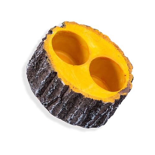 Ldabrye Reptilien Fütterungslösung Nonslip Feeder Bowl Für Amphibien Reptilien Terrarium Futtermittelschale Wasserschale Haustier Versorgung von Ldabrye