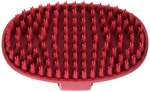 LVGOO LeSalon Essentials Pflegebürste mit Schlaufe, für Hunde, rot, 1 Stück (1er Pack) von Le Salon