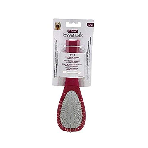 LeSalon Essentials Kombibürste 2-in-1 mit Borsten und Stahlnadeln groß, für Hunde LeSalon Essentials Kombibürste 2-in-1 mit Borsten und Stahlnadeln groß, für Hunde von Le Salon