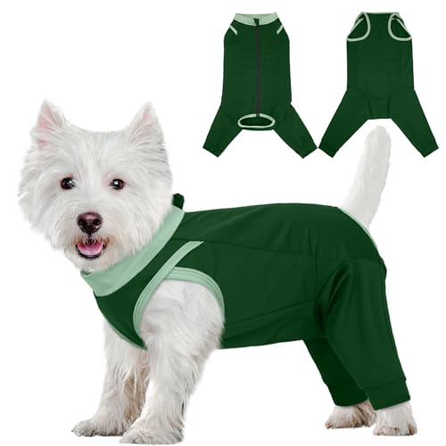 LeLePet Hunde-Genesungsanzug, Hinterbeine, medizinisches Haustier-Shirt für nach Operationen, postoperative Anzug mit Beinen, Erholungsärmel für Hinterbeine, Wundschutz für männliche Hündinnen LeLePet Hunde-Genesungsanzug, Hinterbeine, medizinisches Haustier-Shirt für nach Operationen, postoperative Anzug mit Beinen, Erholungsärmel für Hinterbeine, Wundschutz für männliche Hündinnen von LeLePet