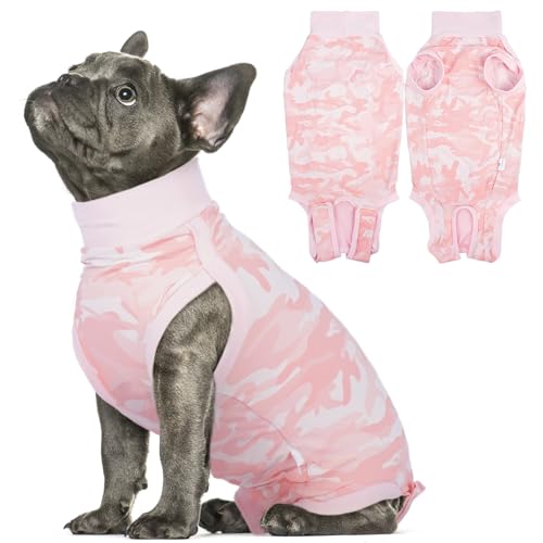 LeLePet Hunde-Operationsanzug, nach Operationen, Body für weibliche und männliche Hunde, medizinisches Haustier-Shirt, nach Operationen, elastische Hundeweste nach Operationen, verhindert Lecken LeLePet Hunde-Operationsanzug, nach Operationen, Body für weibliche und männliche Hunde, medizinisches Haustier-Shirt, nach Operationen, elastische Hundeweste nach Operationen, verhindert Lecken von LeLePet