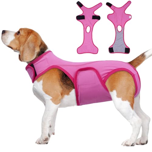 LeLePet Hunde-Operationsanzug, postoperative Hundeanzug für Männer und Frauen, verstellbarer medizinischer Genesungsanzug für Hunde nach Operationen, weicher chirurgischer Anzug für Wundschutz, Rosa LeLePet Hunde-Operationsanzug, postoperative Hundeanzug für Männer und Frauen, verstellbarer medizinischer Genesungsanzug für Hunde nach Operationen, weicher chirurgischer Anzug für Wundschutz, Rosa von LeLePet