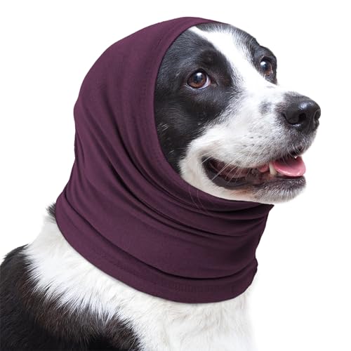 Lelepet Ohrenschutz für Hunde, Hunde Gehörschutz, Beruhigender Kapuzenpullover für Hunde, Hund Ohrenschützer zur Geräuschreduzierung, Hundehals und Ohrenwärmer für Hunde, Hund Ohrenpflege Lärmschutz Lelepet Ohrenschutz für Hunde, Hunde Gehörschutz, Beruhigender Kapuzenpullover für Hunde, Hund Ohrenschützer zur Geräuschreduzierung, Hundehals und Ohrenwärmer für Hunde, Hund Ohrenpflege Lärmschutz von LeLePet