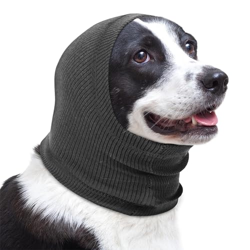 Lelepet Ohrenschutz für Hunde, Hunde Gehörschutz, Beruhigender Kapuzenpullover für Hunde, Hund Ohrenschützer zur Geräuschreduzierung, Hundehals und Ohrenwärmer für Hunde, Hund Ohrenpflege Lärmschutz Lelepet Ohrenschutz für Hunde, Hunde Gehörschutz, Beruhigender Kapuzenpullover für Hunde, Hund Ohrenschützer zur Geräuschreduzierung, Hundehals und Ohrenwärmer für Hunde, Hund Ohrenpflege Lärmschutz von LeLePet