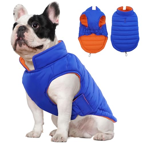 Lelepet Hundemantel, wendbarer Hunde-Wintermantel für kleine, mittelgroße und große Hunde, Warmer Hunde-Schneeanzug, wasserdichte Hunde-Winterjacke, Haustierwelpe, kaltes Wetter, Hundepufferjacke Lelepet Hundemantel, wendbarer Hunde-Wintermantel für kleine, mittelgroße und große Hunde, Warmer Hunde-Schneeanzug, wasserdichte Hunde-Winterjacke, Haustierwelpe, kaltes Wetter, Hundepufferjacke von LeLePet