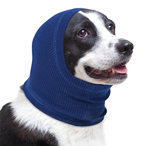 Lelepet Ohrenschutz für Hunde, Hunde Gehörschutz, Beruhigender Kapuzenpullover für Hunde, Hund Ohrenschützer zur Geräuschreduzierung, Hundehals und Ohrenwärmer für Hunde, Hund Ohrenpflege Lärmschutz Lelepet Ohrenschutz für Hunde, Hunde Gehörschutz, Beruhigender Kapuzenpullover für Hunde, Hund Ohrenschützer zur Geräuschreduzierung, Hundehals und Ohrenwärmer für Hunde, Hund Ohrenpflege Lärmschutz von LeLePet