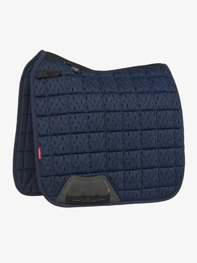 LeMieux 3D Mesh Selbstkühlende Dressurschabracke Navy, L von LeMieux