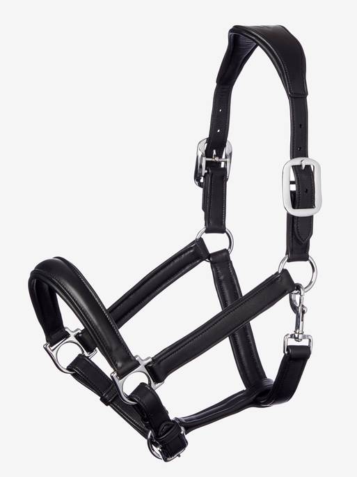 LeMieux Anatomic Lederhalfter Black, Full LeMieux Anatomic Lederhalfter Black, Full von LeMieux