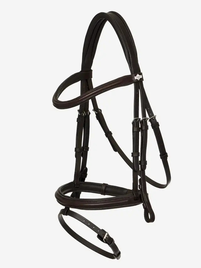 LeMieux Arika Flash Trense Brown/Silver, Full LeMieux Arika Flash Trense Brown/Silver, Full von LeMieux