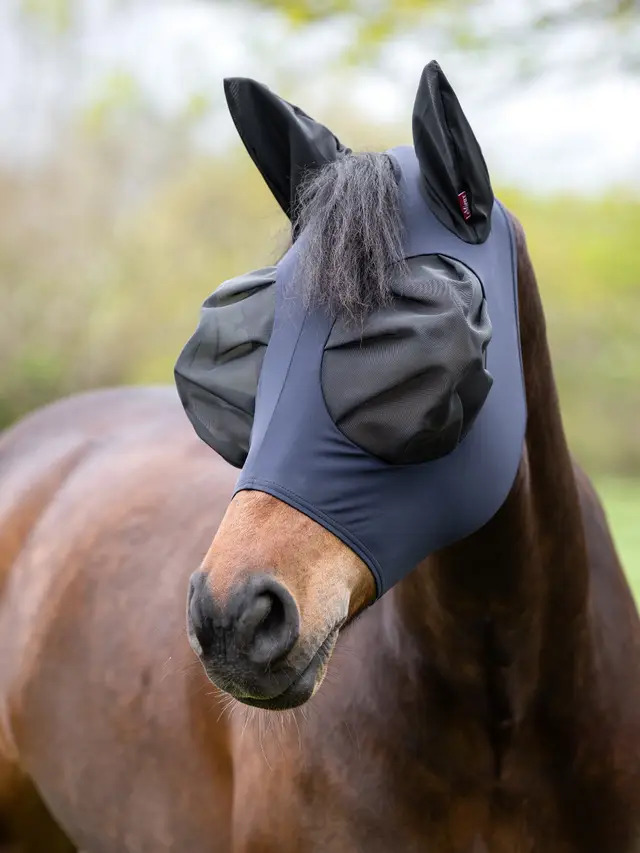 LeMieux Bug Relief Halbmaske Navy, Xl LeMieux Bug Relief Halbmaske Navy, Xl von LeMieux