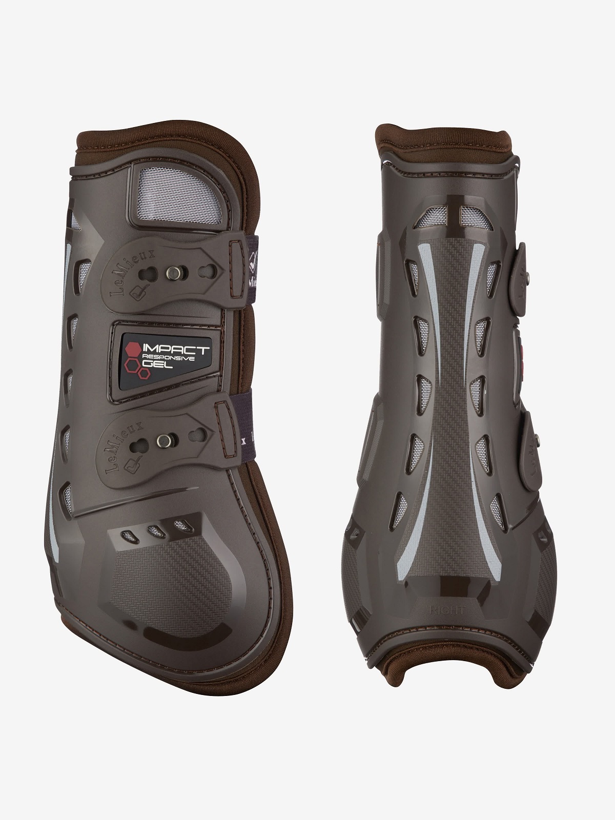 LeMieux Gamaschen Impact Responsive Brown, L LeMieux Gamaschen Impact Responsive Brown, L von LeMieux