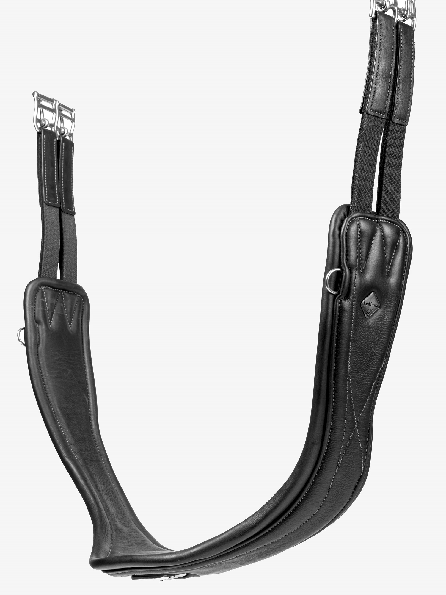 LeMieux Gel-Tek Anatomic Langgurt Black, 130cm LeMieux Gel-Tek Anatomic Langgurt Black, 130cm von LeMieux