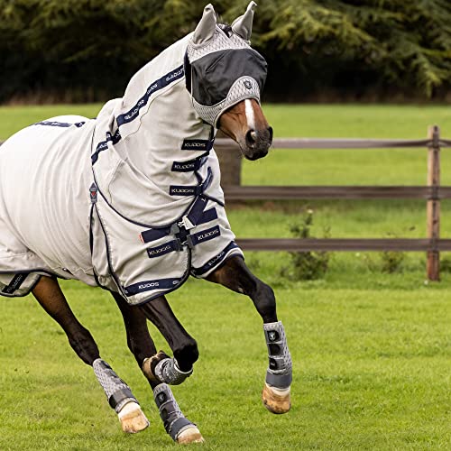 LeMieux Kudos Gladiator Fliegenteppich, silberfarben, 182 cm von LeMieux